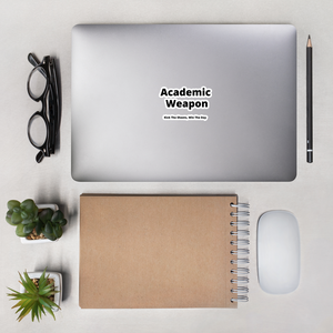 Academic Weapon - Laptop Sticker (USA Free Shipping)